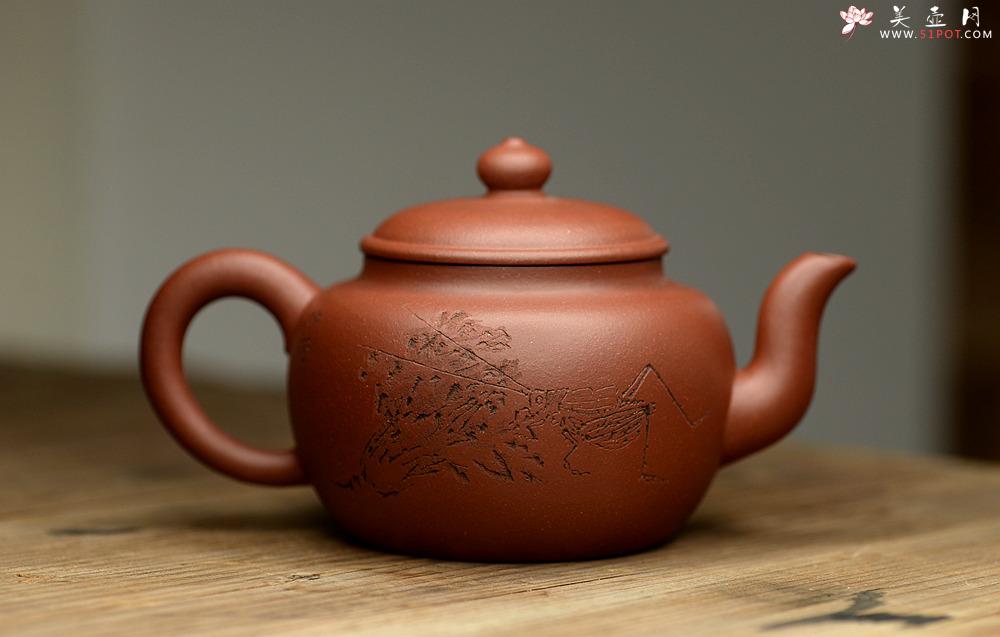 紫砂壶图片：幽趣之小宫灯 文气装饰实用品 - 美壶网