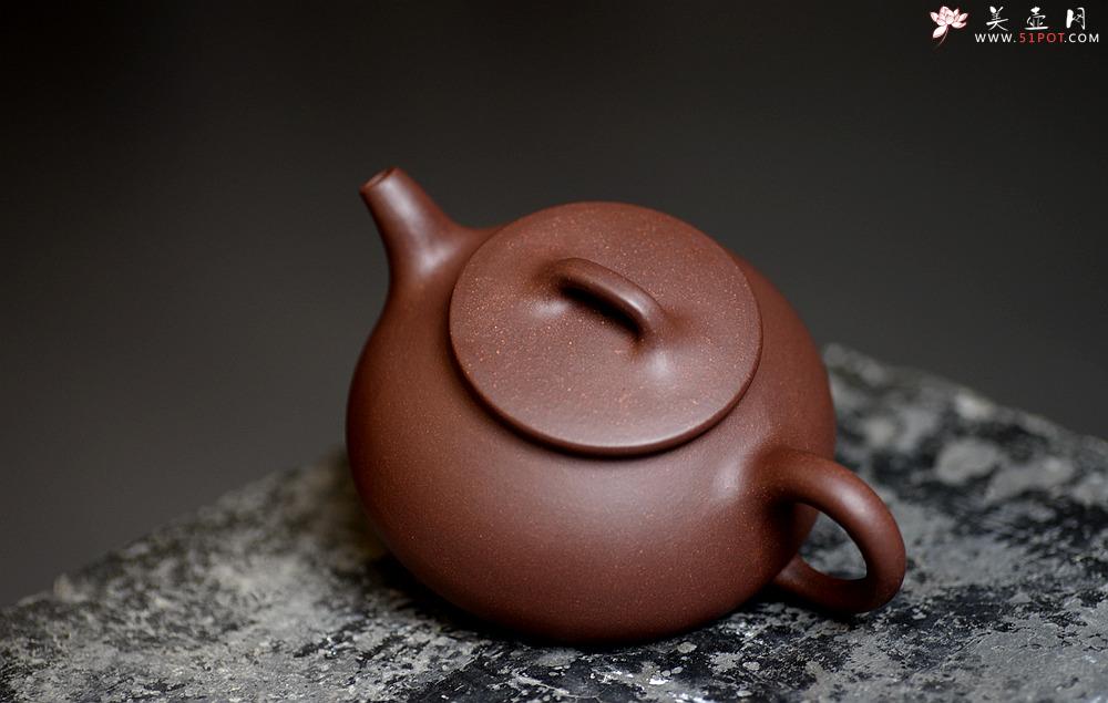 紫砂壶图片：钱浩全手作品 大口实用 \秀真 美壶特惠 - 美壶网