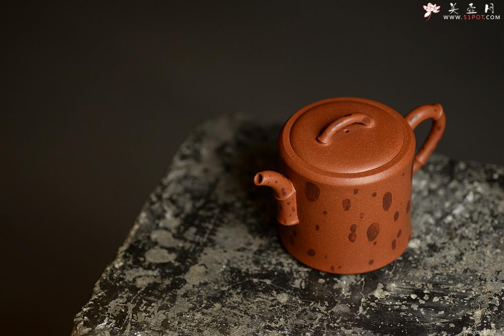 紫砂壶图片：曲峰近作 文气秀雅 优质降坡泥 湘妃 - 美壶网