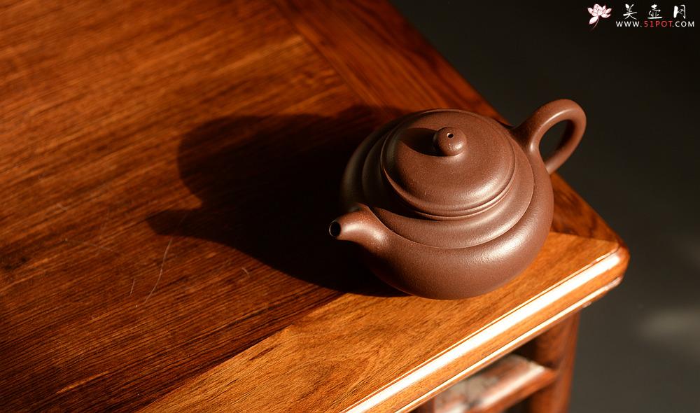 紫砂壶图片：线条优美  经典实用 全手线掇  - 美壶网