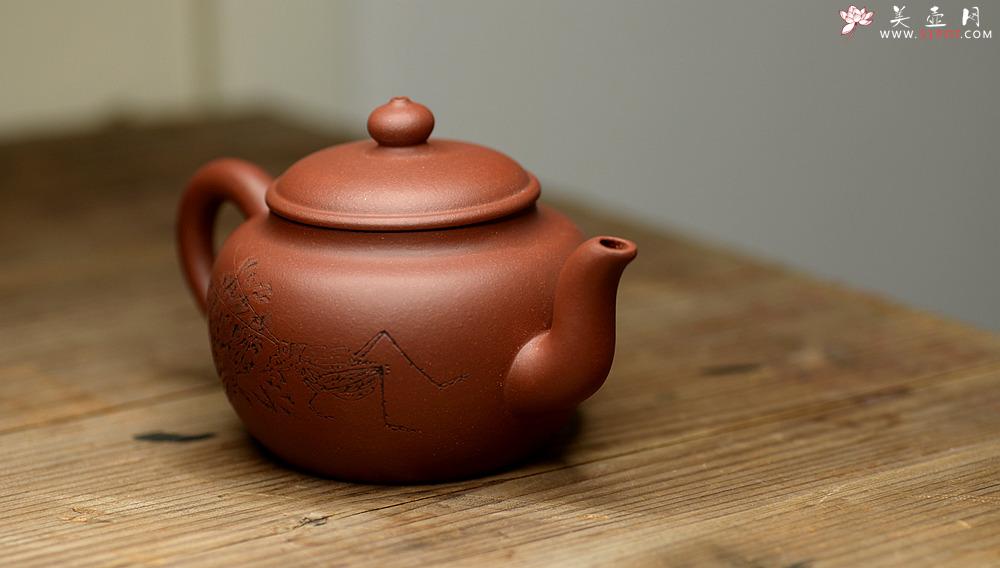 紫砂壶图片：幽趣之小宫灯 文气装饰实用品 - 美壶网