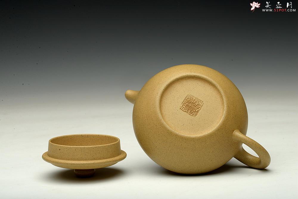 紫砂壶图片：诱人o(∩_∩)o 黄龙山本山绿泥 全手小仿古 传统精品 素雅 - 美壶网