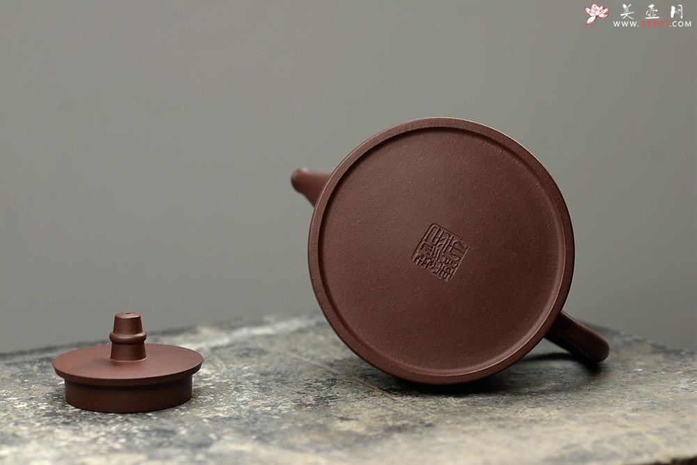 紫砂壶图片：巍巍壶势  刚毅有力 精品 全手汉铎 耐品 - 美壶网