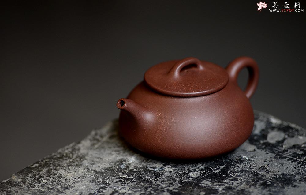 紫砂壶图片：钱浩全手作品 大口实用 \秀真 美壶特惠 - 美壶网