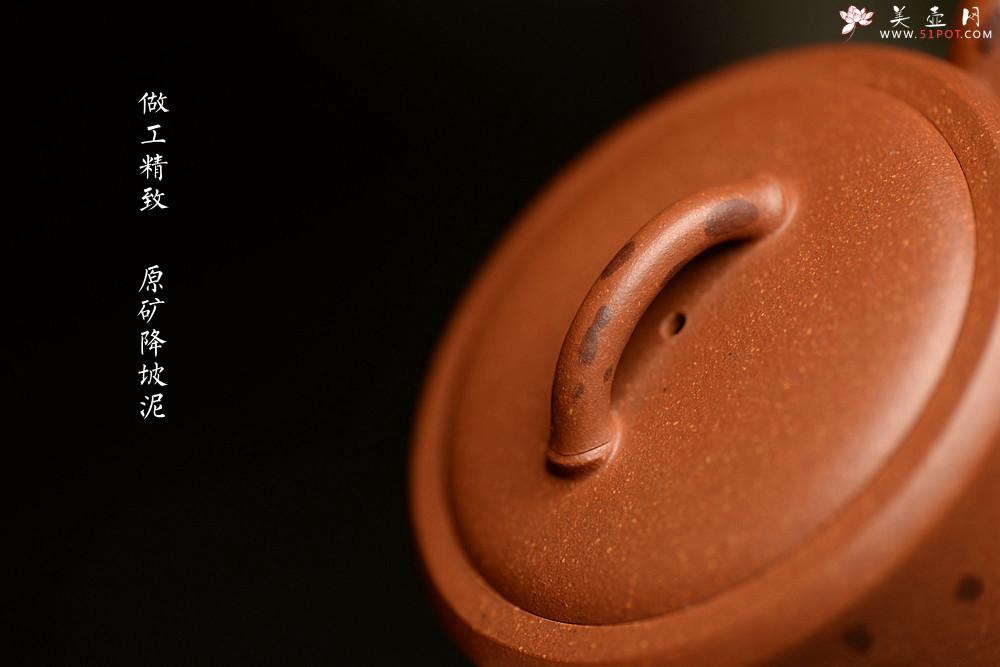 紫砂壶图片：曲峰近作 文气秀雅 优质降坡泥 湘妃 - 美壶网