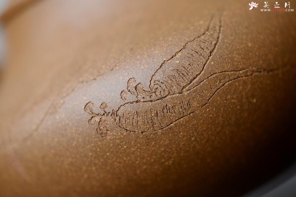 紫砂壶图片：张听刚装饰 蓄势内敛 趣味盎然 全手婉珠 萝卜白菜各有所爱：） - 美壶网