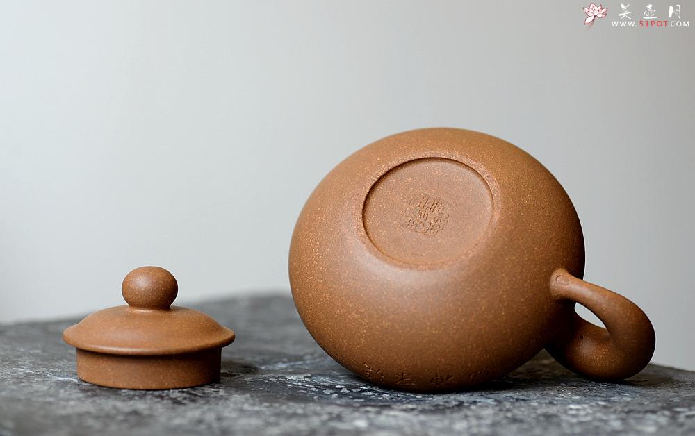 紫砂壶图片：张听刚装饰 蓄势内敛 趣味盎然 全手婉珠 萝卜白菜各有所爱：） - 美壶网