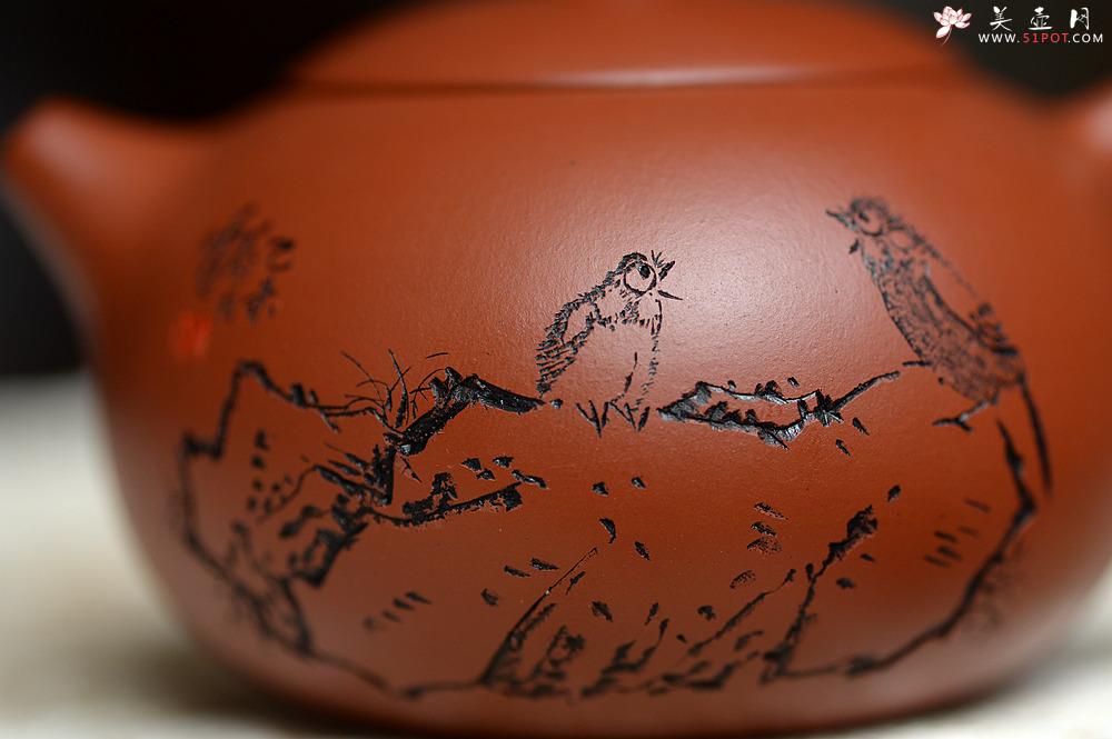 紫砂壶图片:小巧可人 实用有趣 原矿赵庄朱泥之西施 - 美壶网