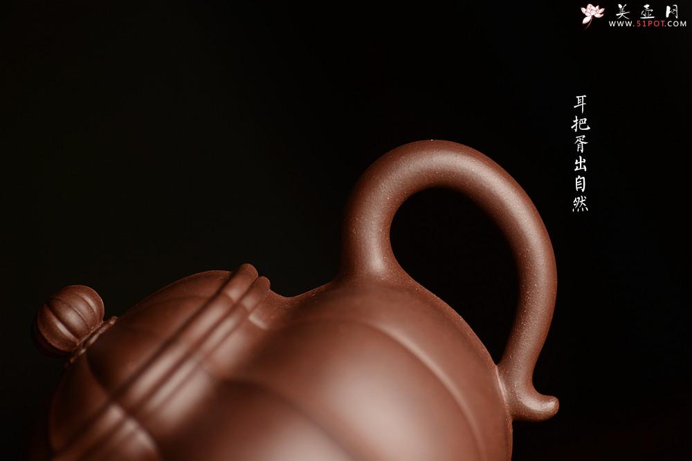 紫砂壶图片：方圆堂实力派 许嘉年精品代表作 菱花莲子 仙花若现 全手精工之作 - 美壶网