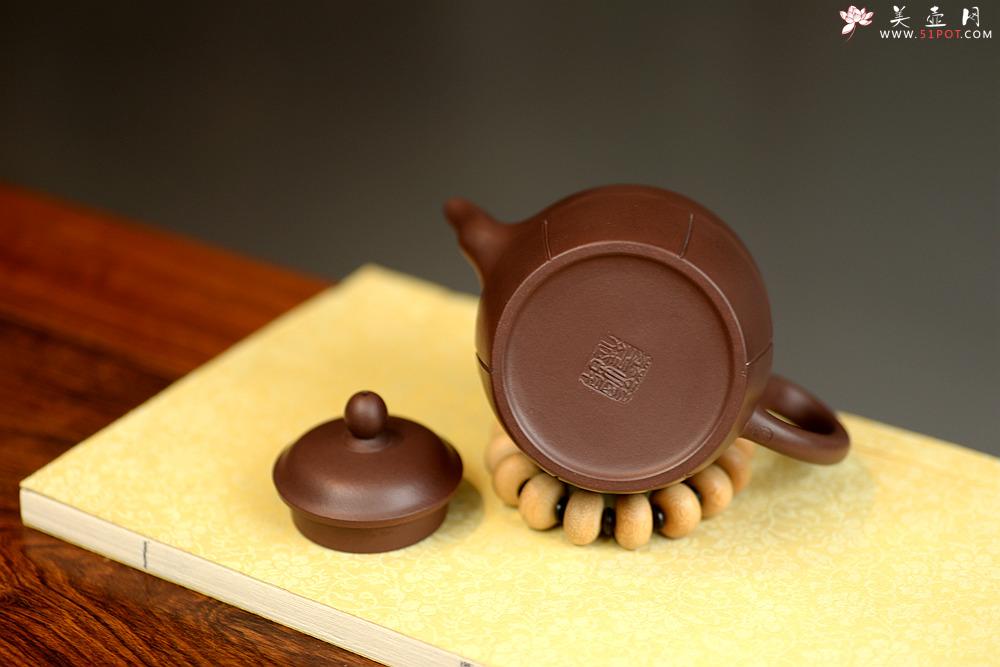 紫砂壶图片：美壶特惠 谭华斌精致作品 僧帽壶 挺拔俊秀 - 美壶网