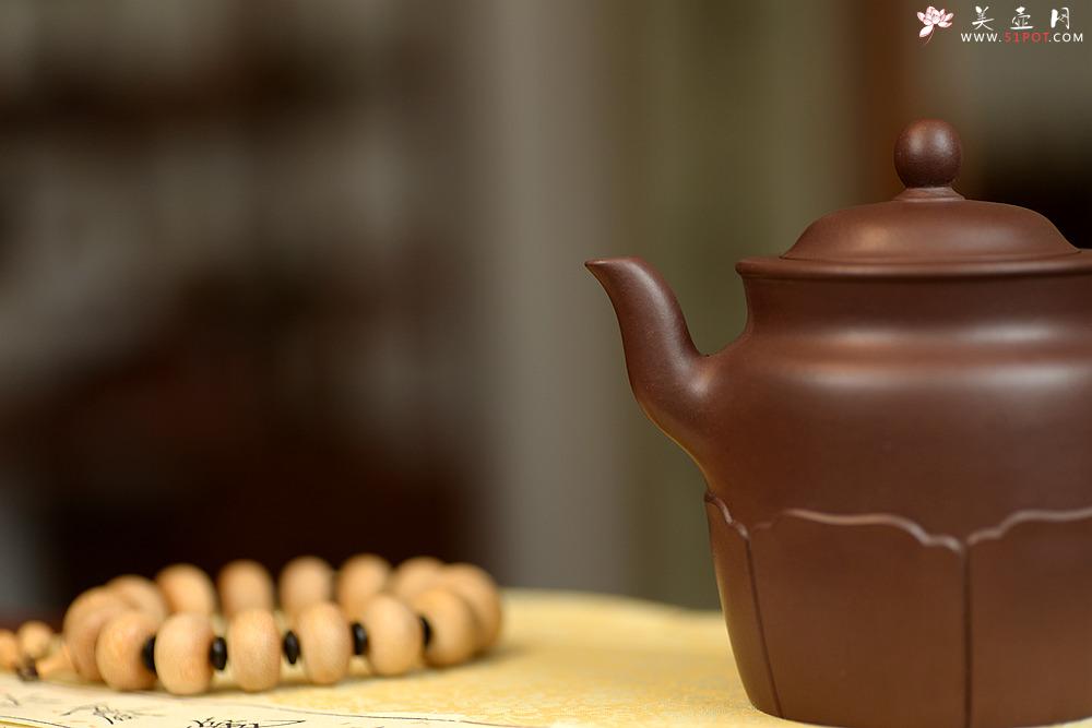 紫砂壶图片：美壶特惠 谭华斌精致作品 僧帽壶 挺拔俊秀 - 美壶网