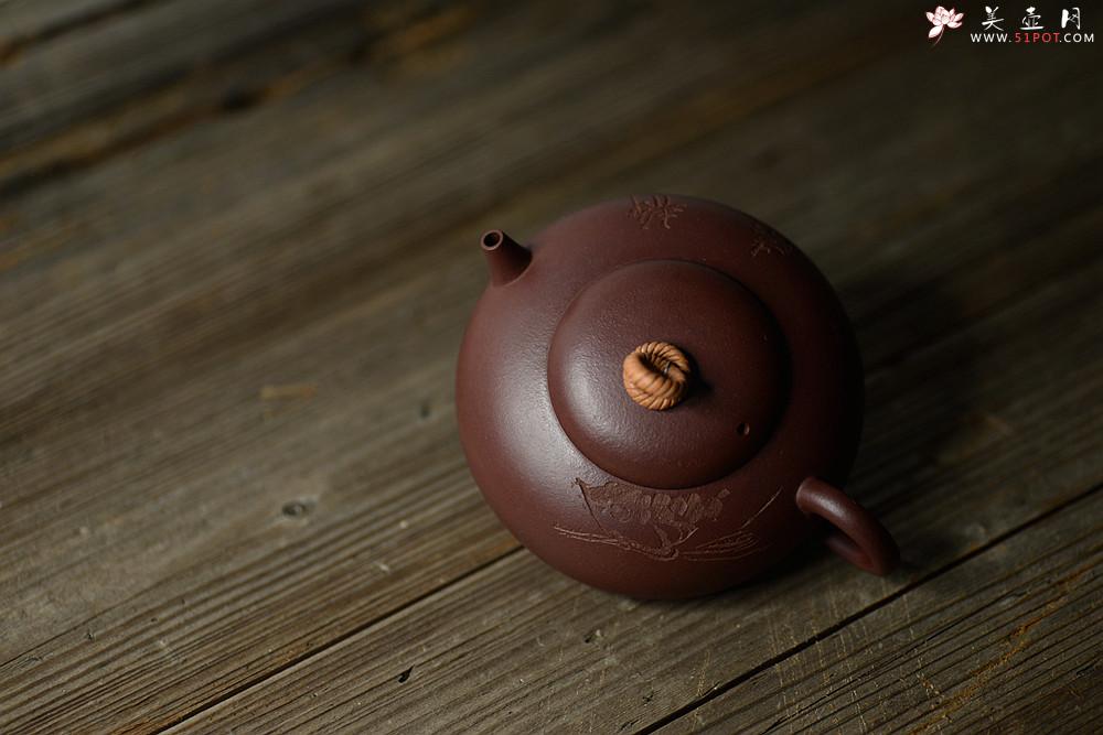紫砂壶图片：高路装饰 别样心意~ 全手静远  - 美壶网
