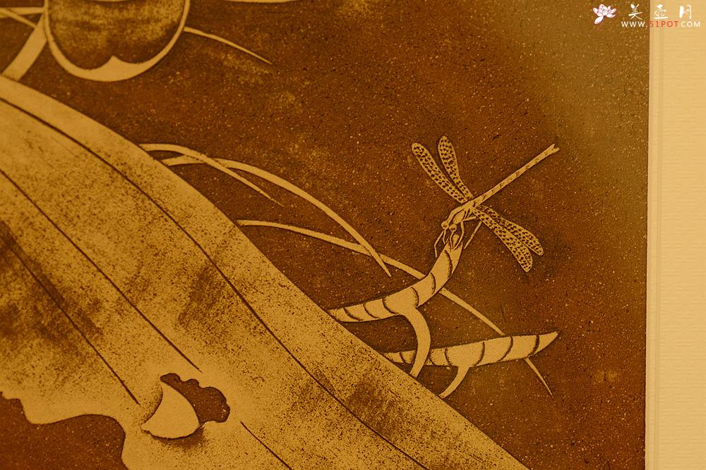 紫砂壶图片：谭华斌精心装饰 壁画 韵味十足 - 美壶网