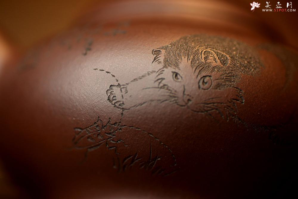 紫砂壶图片：谭华斌近作 道洪风格之玉露二式 刀法精炼 可人小壶 美壶特惠 - 美壶网