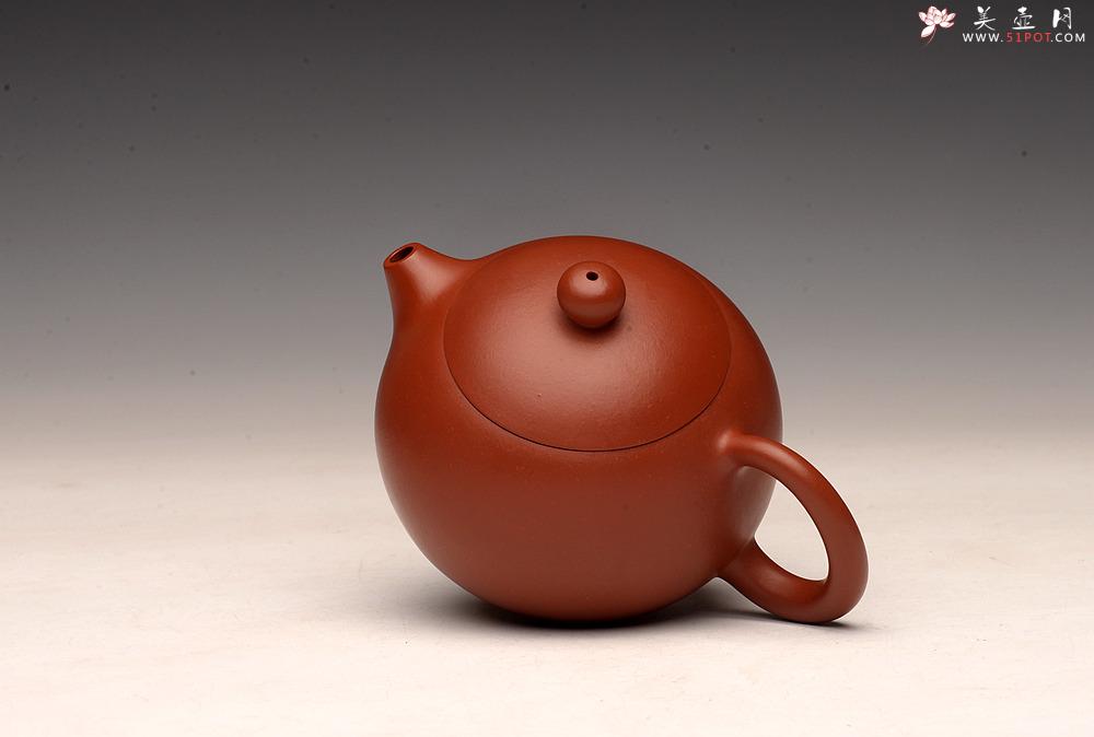 紫砂壶图片：娇艳可人 灵气之作 赵庄朱泥之精品西施  - 美壶网