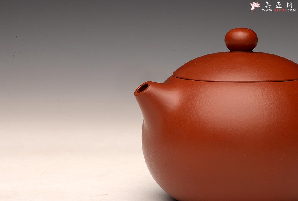 紫砂壶图片：娇艳可人 灵气之作 赵庄朱泥之精品西施  - 美壶网