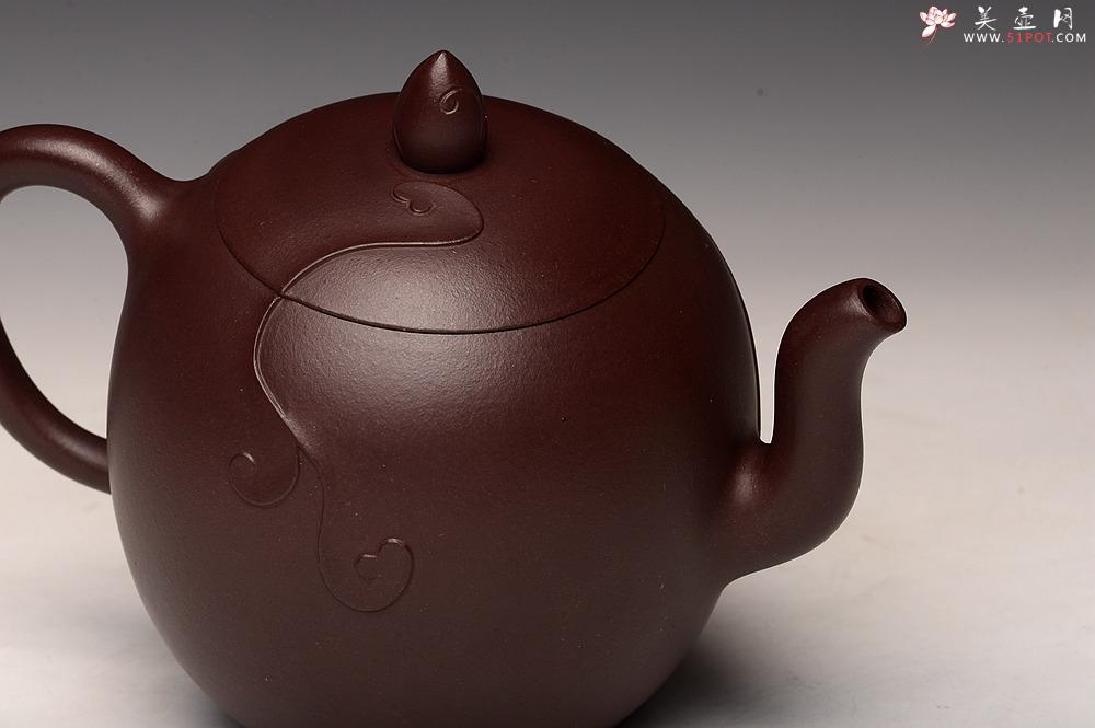 紫砂壶图片：高雪琴全手原创作品 飘逸 雅致 经典之作 全手娇阳 - 美壶网
