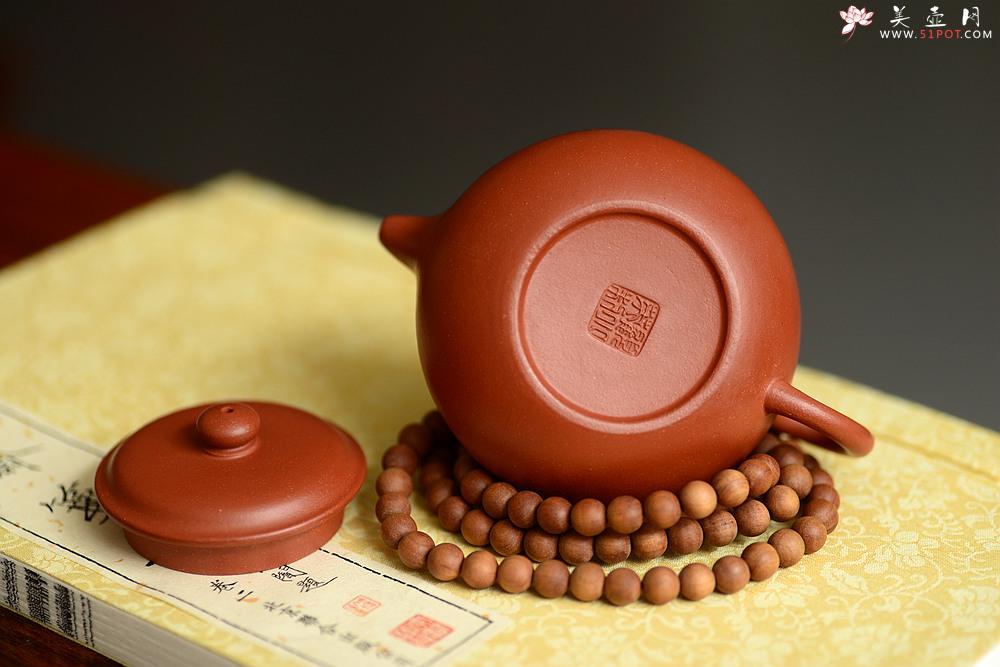 紫砂壶图片：手工练泥 矿质丰富 传统朱泥小仿古 夏日消暑利器 - 美壶网