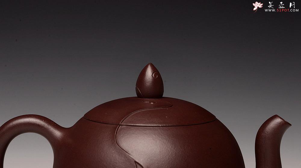 紫砂壶图片：高雪琴全手原创作品 飘逸 雅致 经典之作 全手娇阳 - 美壶网