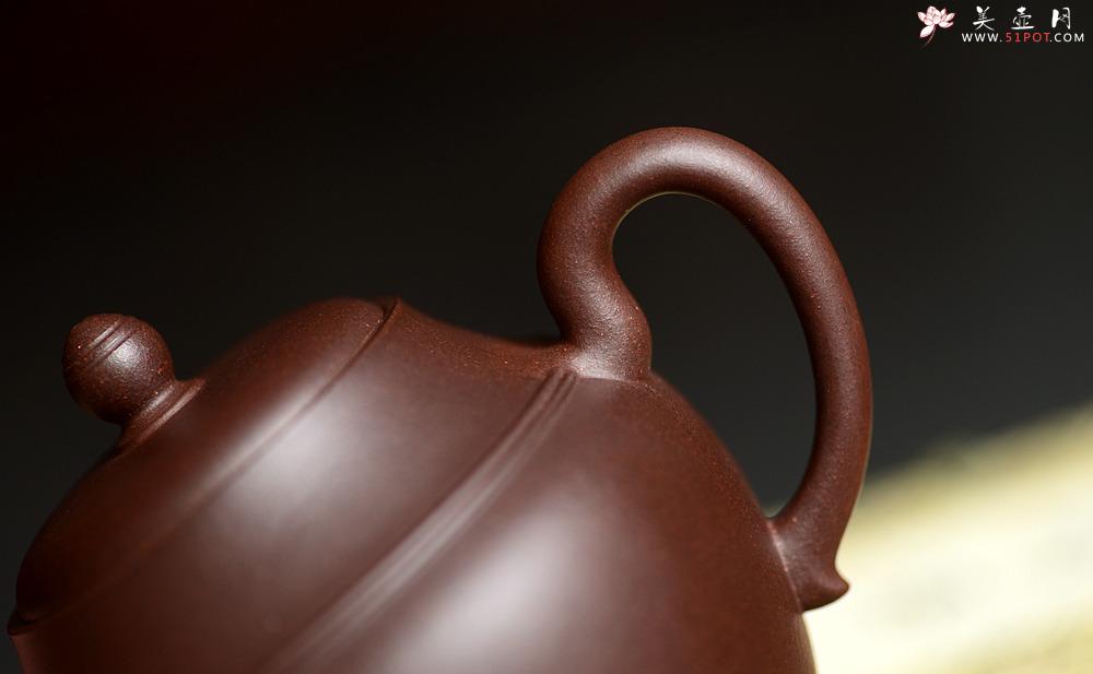 紫砂壶图片：钱琴芳全手新作 挺拔俊秀 韵味独特 汉风 经典作品 - 美壶网
