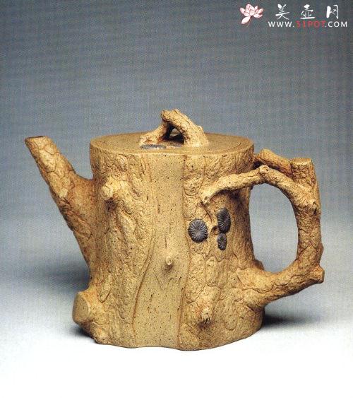 紫砂壶图片：松段壶 - 美壶网