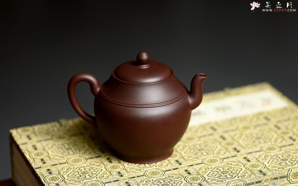 紫砂壶图片：钱琴芳全手新作 挺拔俊秀 韵味独特 汉风 经典作品 - 美壶网