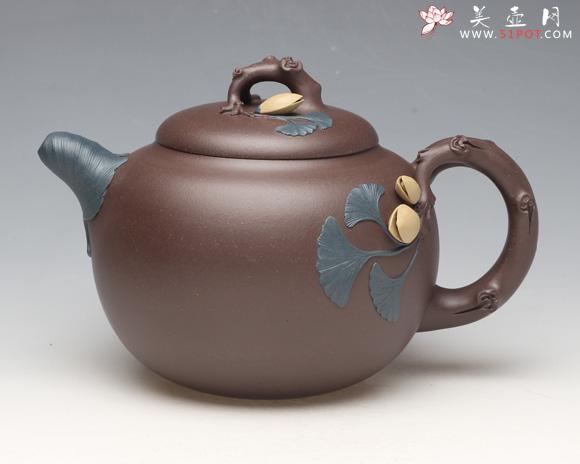 紫砂壶图片：开心果 - 美壶网
