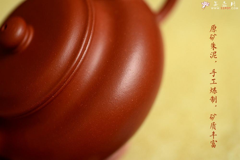 紫砂壶图片：手工练泥 矿质丰富 传统朱泥小仿古 夏日消暑利器 - 美壶网