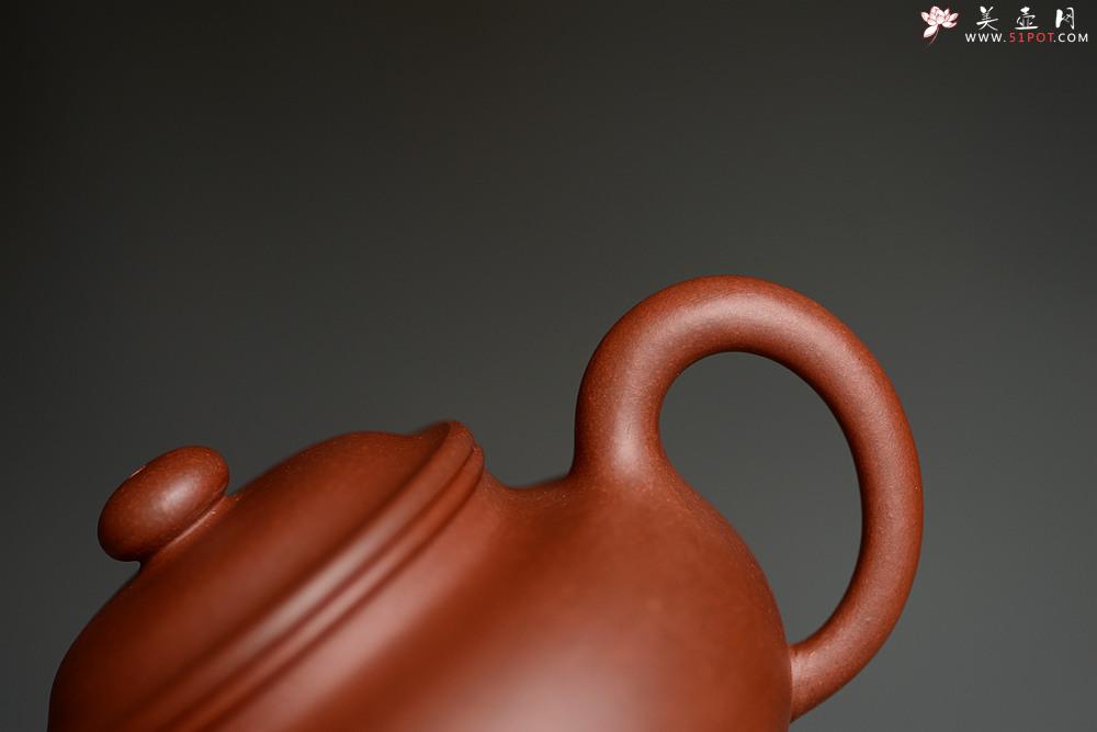 紫砂壶图片：油润老清水 顾小英新作 光素经典器形 全手掇只 挺拔厚重 - 美壶网