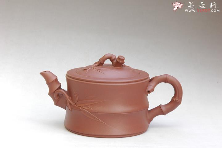 紫砂壶图片：竹韵壶 - 美壶网