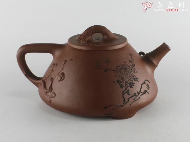 紫砂壶图片：君子石瓢 - 美壶网