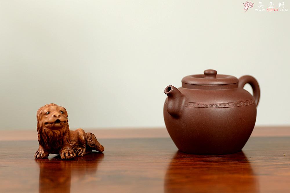 紫砂壶图片：钱建荷全手新作 品心 古瓮造型颇为好玩 做工精致  知心 - 美壶网