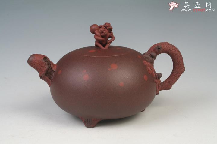 紫砂壶图片：辈辈封侯 - 美壶网
