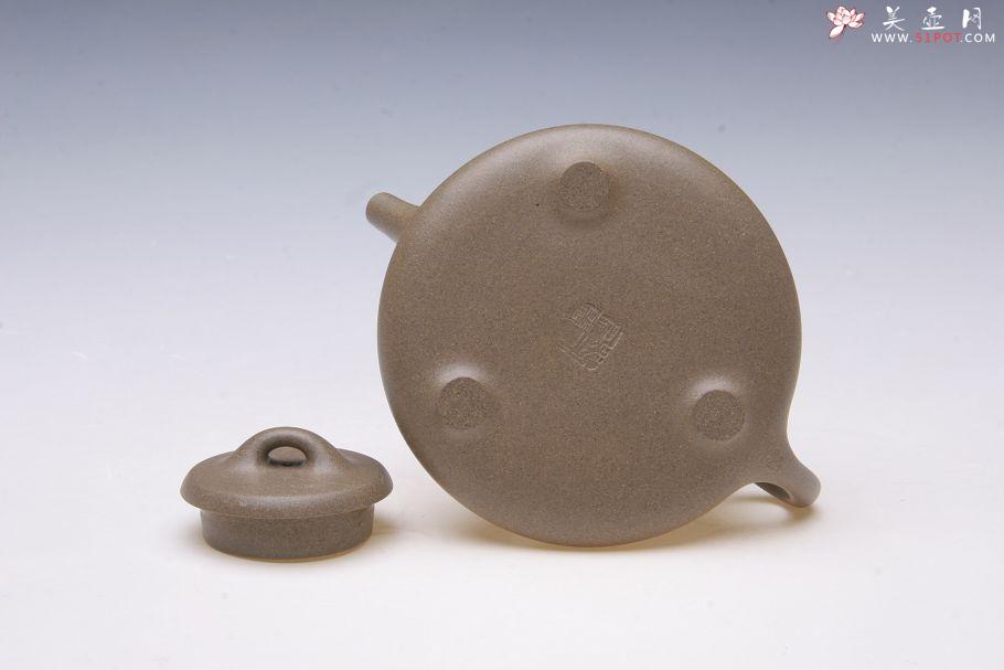 紫砂壶图片：霸气子冶石瓢壶 - 美壶网