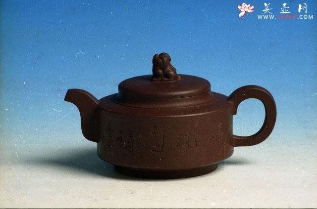 紫砂壶图片：祥狮壶 - 美壶网