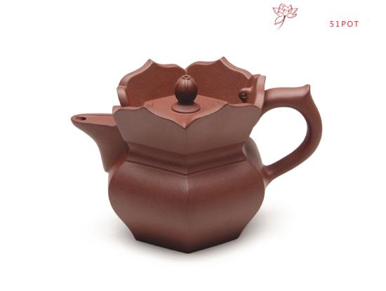 紫砂壶图片：全手工高僧帽 - 美壶网