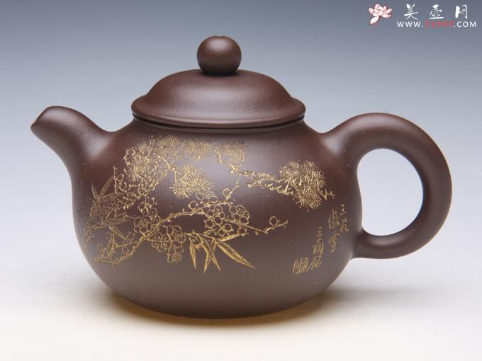 紫砂壶图片：三友傲雪 - 美壶网