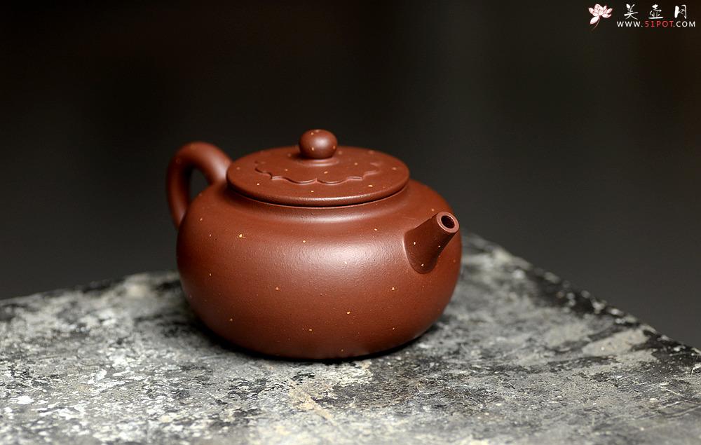 紫砂壶图片：温文尔雅 素雅精致 全手铺砂明华  - 美壶网