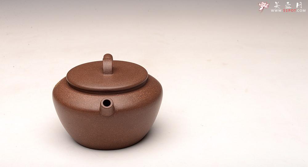 紫砂壶图片：詹黎明文气作品 优质青段 全手巨轮珠 夏日畅饮必备 - 美壶网