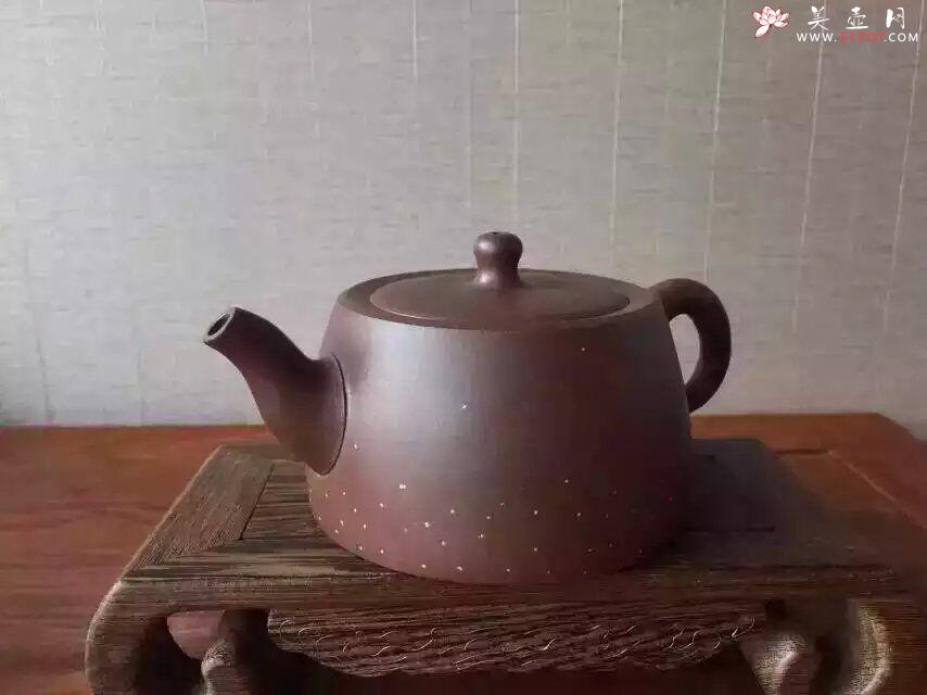 紫砂壶图片：铺砂井栏  - 美壶网