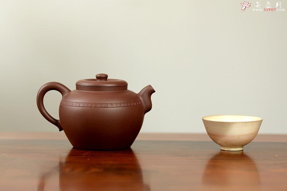 紫砂壶图片：钱建荷全手新作 品心 古瓮造型颇为好玩 做工精致  知心 - 美壶网