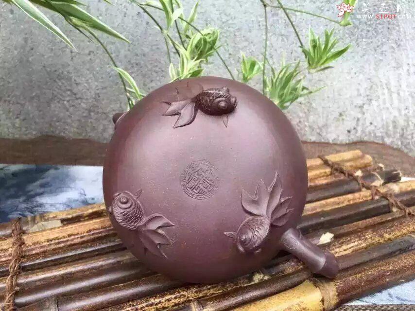 紫砂壶图片：圆竹 - 美壶网