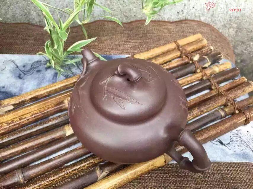 紫砂壶图片：圆竹 - 美壶网