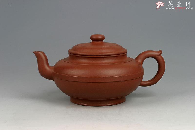 紫砂壶图片：高线圆壶 - 美壶网