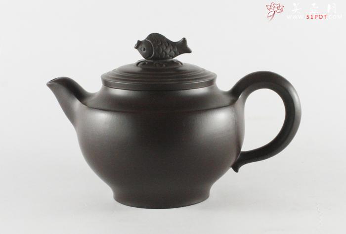 紫砂壶图片：年年有余 - 美壶网