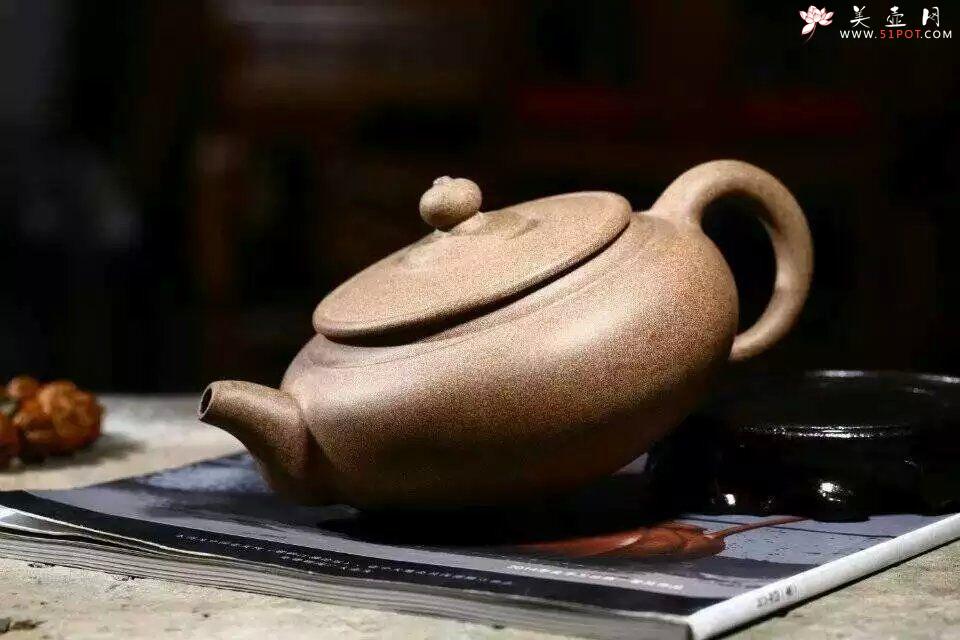 紫砂壶图片：桃花泥韵香 - 美壶网