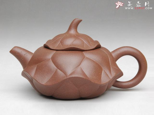 紫砂壶图片：荷叶壶 - 美壶网
