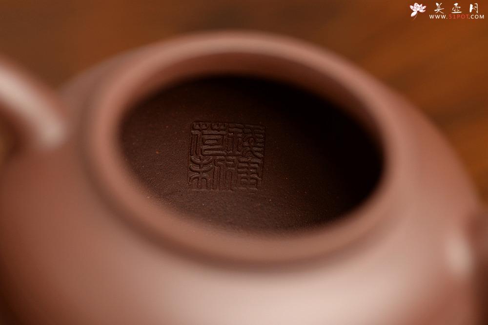 紫砂壶图片：钱建荷全手新作 品心 古瓮造型颇为好玩 做工精致  知心 - 美壶网
