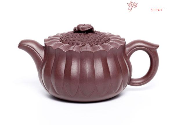 紫砂壶图片：蜂菊壶 - 美壶网