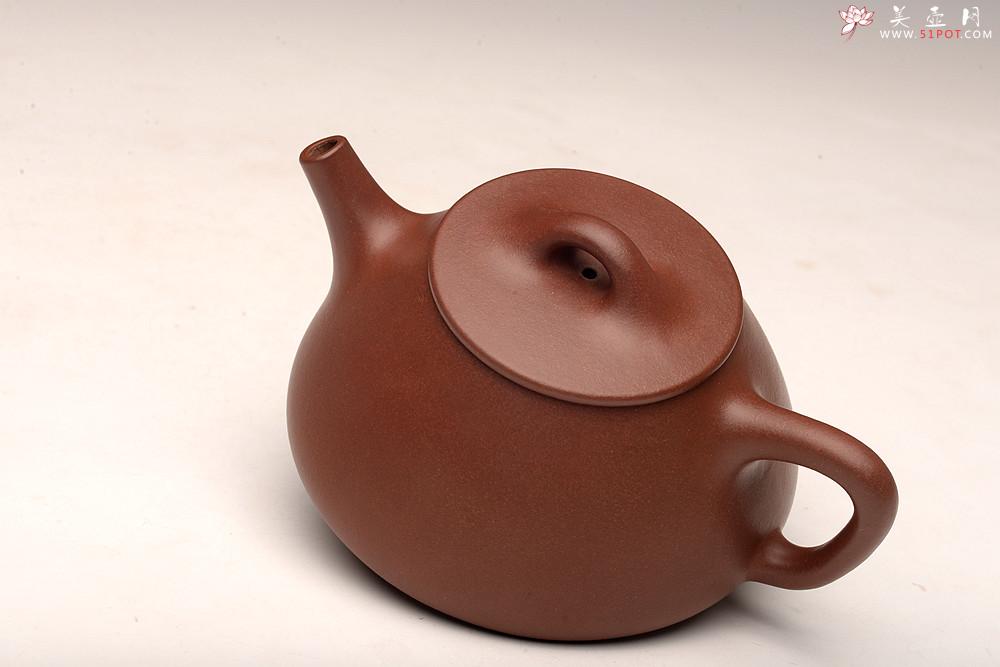 紫砂壶图片：乙未夏日作品 徐正涛全手传统经典 平盖小石瓢~ - 美壶网
